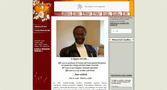 Desktop Screenshot of john-conteh-morgan.memory-of.com