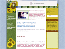 Tablet Screenshot of lesley-alexander.memory-of.com