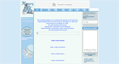 Desktop Screenshot of grandmasbaby.memory-of.com