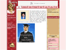Tablet Screenshot of denis-novakidis.memory-of.com