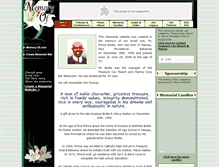 Tablet Screenshot of mr-prince-bodie.memory-of.com