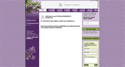 Desktop Screenshot of cynthia-hernandez.memory-of.com