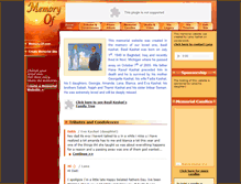 Tablet Screenshot of basil-kashat.memory-of.com