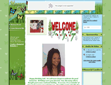 Tablet Screenshot of chanelle-wells.memory-of.com