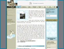 Tablet Screenshot of michelle-aguirre.memory-of.com