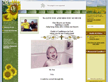 Tablet Screenshot of john-minder-jr.memory-of.com