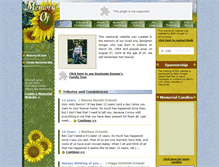 Tablet Screenshot of benkonger.memory-of.com