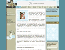 Tablet Screenshot of leon-mcdermid.memory-of.com