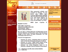 Tablet Screenshot of hrh-igwe-cyprian-ihejiahi.memory-of.com