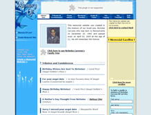 Tablet Screenshot of nicholas-cervone.memory-of.com