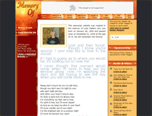 Tablet Screenshot of luke-walters.memory-of.com