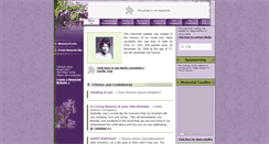 Desktop Screenshot of marie-laviolette.memory-of.com