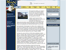 Tablet Screenshot of michael-curry-jr.memory-of.com