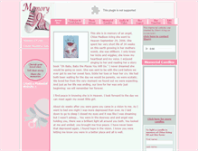 Tablet Screenshot of chloe-kring.memory-of.com