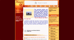 Desktop Screenshot of michael-stafford.memory-of.com