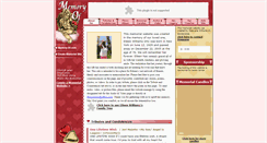 Desktop Screenshot of eileen-williams.memory-of.com