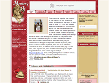 Tablet Screenshot of eileen-williams.memory-of.com