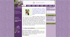 Desktop Screenshot of giulia-lewis.memory-of.com
