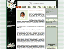 Tablet Screenshot of gina-yeh.memory-of.com
