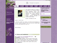 Tablet Screenshot of jonathan-reffell.memory-of.com