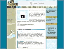 Tablet Screenshot of jordan-alarid.memory-of.com