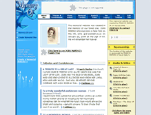 Tablet Screenshot of joan-marino.memory-of.com