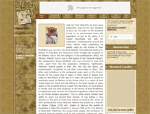 Tablet Screenshot of kingadeleye2.memory-of.com