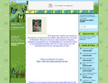 Tablet Screenshot of jeffrey-rauch.memory-of.com