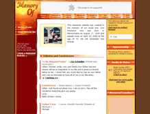 Tablet Screenshot of lino-innocenzi.memory-of.com