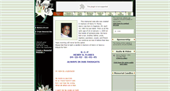 Desktop Screenshot of henry-robert-flores.memory-of.com