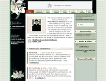 Tablet Screenshot of nj-heimburg.memory-of.com