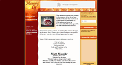 Desktop Screenshot of matthewryanmasuhr.memory-of.com