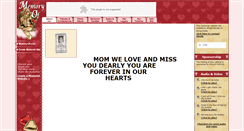 Desktop Screenshot of dawn-baker.memory-of.com