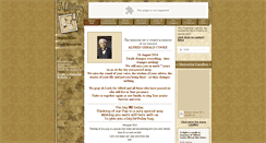 Desktop Screenshot of alfred-cooke.memory-of.com