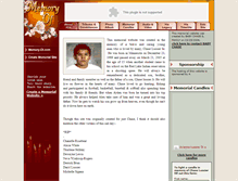 Tablet Screenshot of chase-lussier.memory-of.com