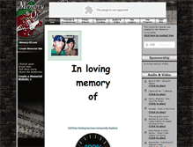 Tablet Screenshot of billylantz.memory-of.com