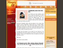 Tablet Screenshot of helenchendi.memory-of.com
