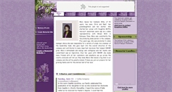 Desktop Screenshot of mary-mccullough.memory-of.com