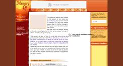 Desktop Screenshot of daniel-fleming.memory-of.com