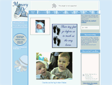 Tablet Screenshot of camden-ward.memory-of.com