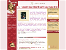 Tablet Screenshot of angela-bittinger.memory-of.com