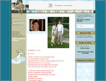 Tablet Screenshot of andrew-sandlin.memory-of.com