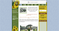 Desktop Screenshot of jesseltaylor.memory-of.com