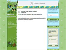 Tablet Screenshot of caroline-scanlon.memory-of.com