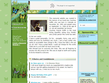 Tablet Screenshot of courtney-griffin.memory-of.com