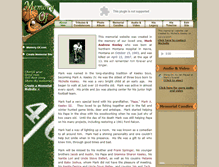 Tablet Screenshot of mark-keeley.memory-of.com