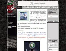 Tablet Screenshot of michael-james-smith.memory-of.com