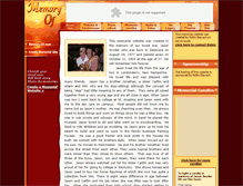 Tablet Screenshot of jason-snyder.memory-of.com