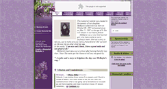 Desktop Screenshot of mckaylajoy.memory-of.com
