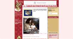 Desktop Screenshot of cayleemarieanthony.memory-of.com